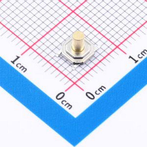 BTS0C0050LMG00 铜头轻触开关5.2x5.2x4.5mm 100gf SMD-4P,5.2x5.