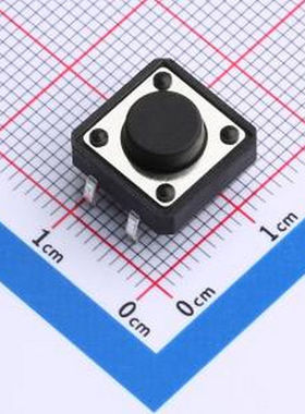 TS015-CBW1FH5.5 12*12*5.5mm 直插 250GF 轻触开关 插件-4P,12x1