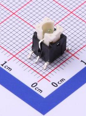 K6-6141S04 绿色带灯开关 SMD 轻触开关