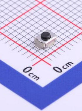 K2-1822SN-C5DW-06 350G 1.7mm无柱乳白底座黑色按钮 双弹片 防水