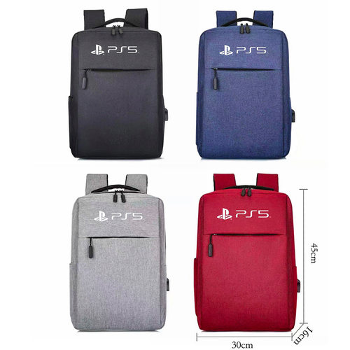 PS5主机收纳包 ps5双肩背包手提包 P5手柄配件收纳包