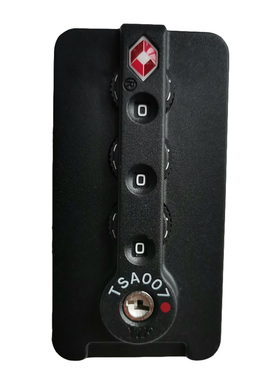 TSA007海关锁行李箱密码锁YIF箱包锁TSA18069铝框箱锁拉杆箱维修