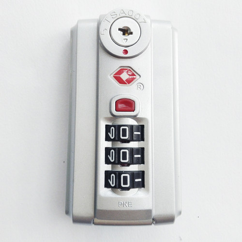 PKE TSA007原装海关密码锁箱包扣锁行李箱密码锁KJA802铝框锁通关 - 封面