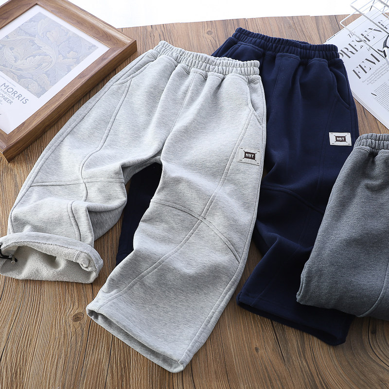 Ａ类高品质儿童休闲运动长裤2026春秋直筒针织毛圈卫裤阔腿亲子装,童装/婴儿装/亲子装,裤子,淘宝优惠券,粉丝福利购,淘宝优惠卷