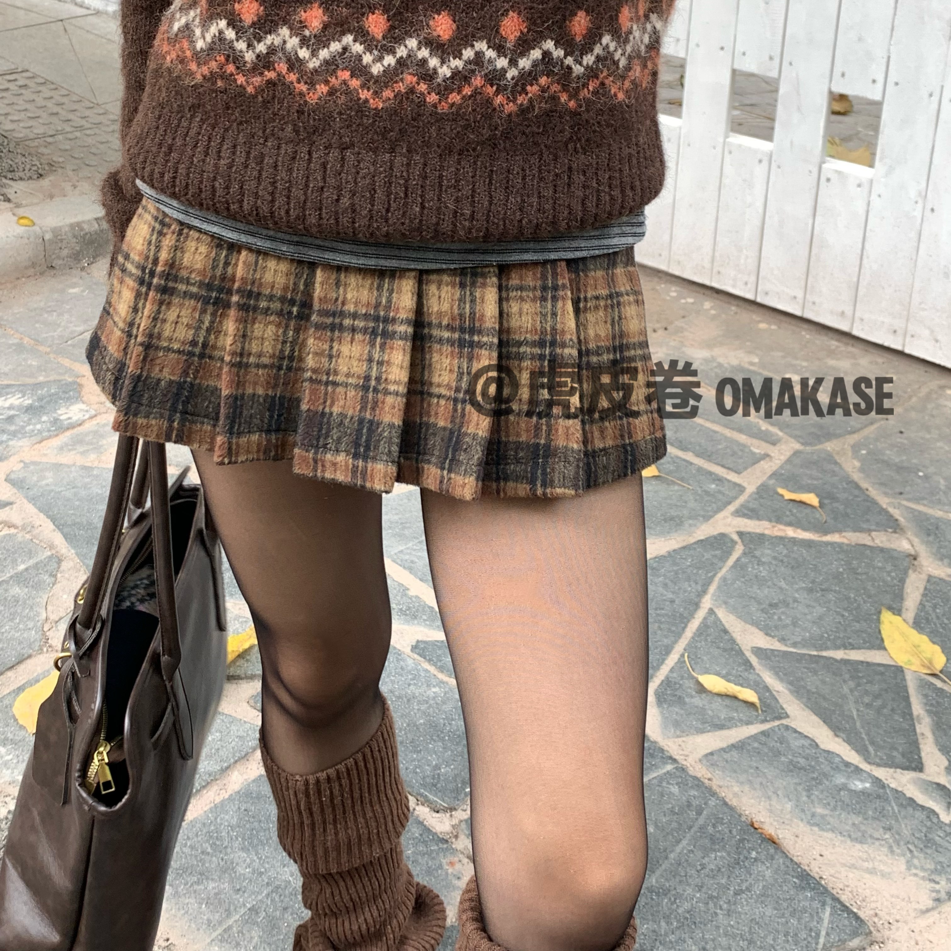 虎皮卷【格纹裤裙】秋冬氛围感格纹毛呢裤裙带腰带QZ2025071,女装/女士精品,半身裙,淘宝优惠券,粉丝福利购,淘宝优惠卷