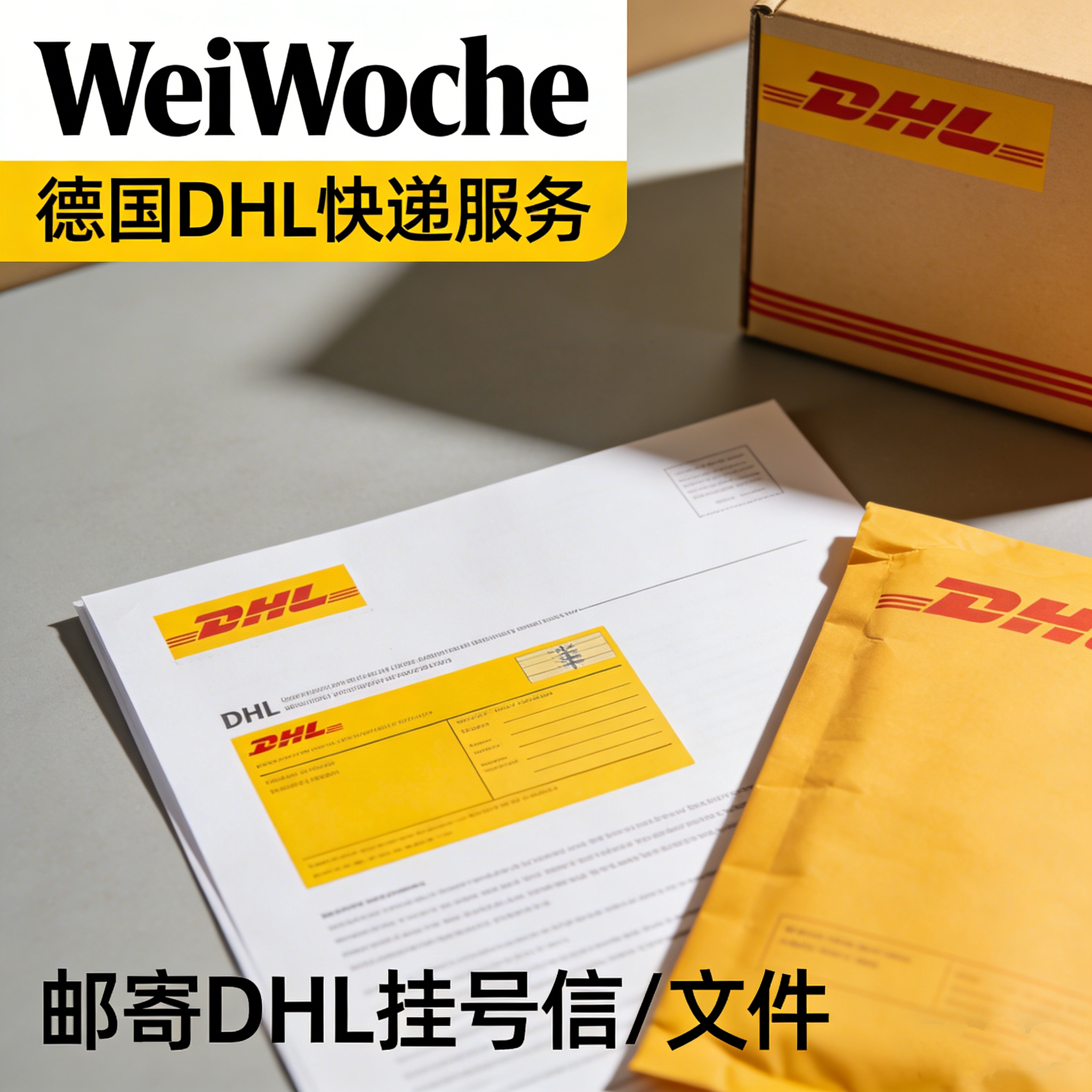 德国本地 DHL挂号信文件代寄服务全程轨迹可查 支持Express隔日达