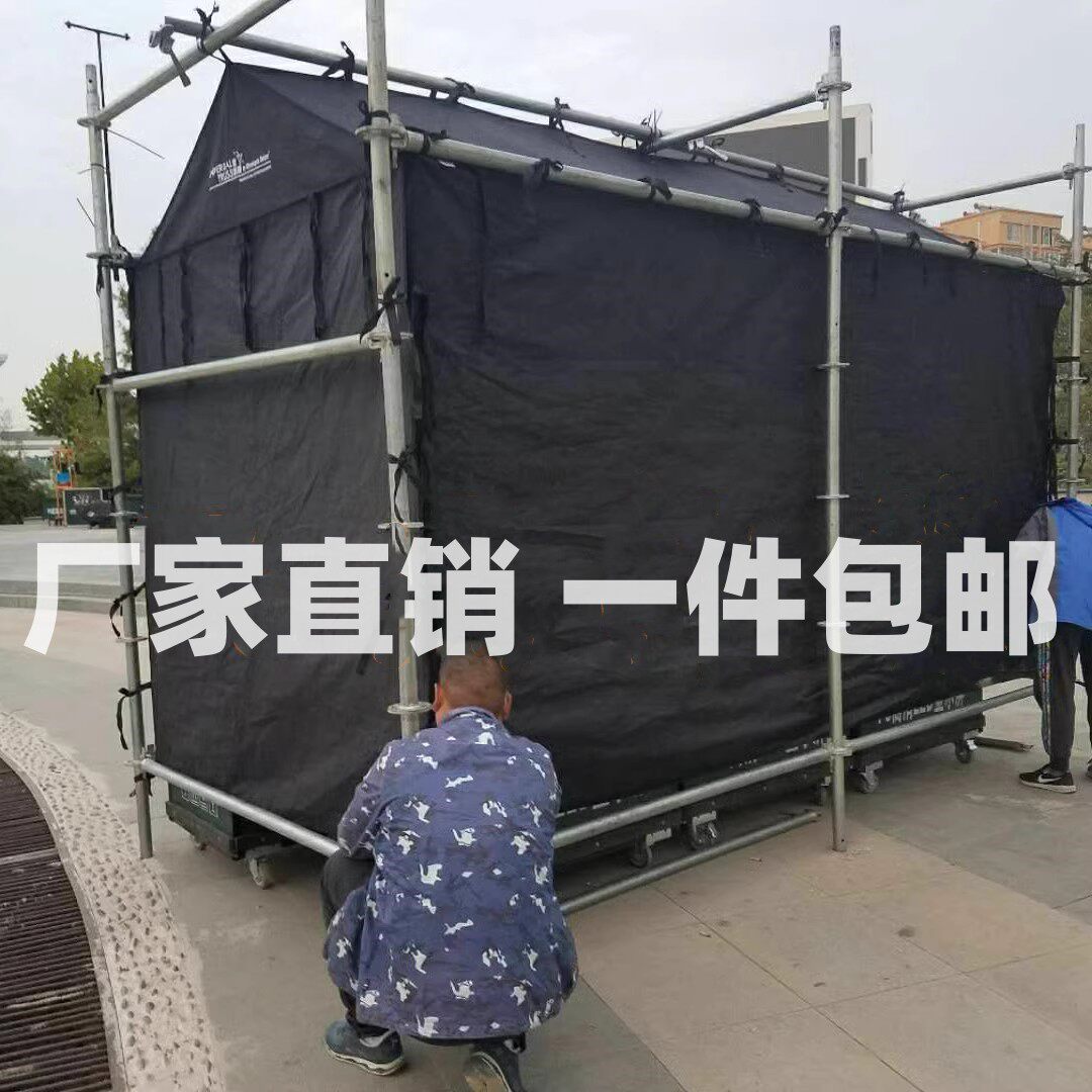 雷亚架帐篷定制户外功放舞台灯光演出控台区防晒设备防雨篷房防风图片