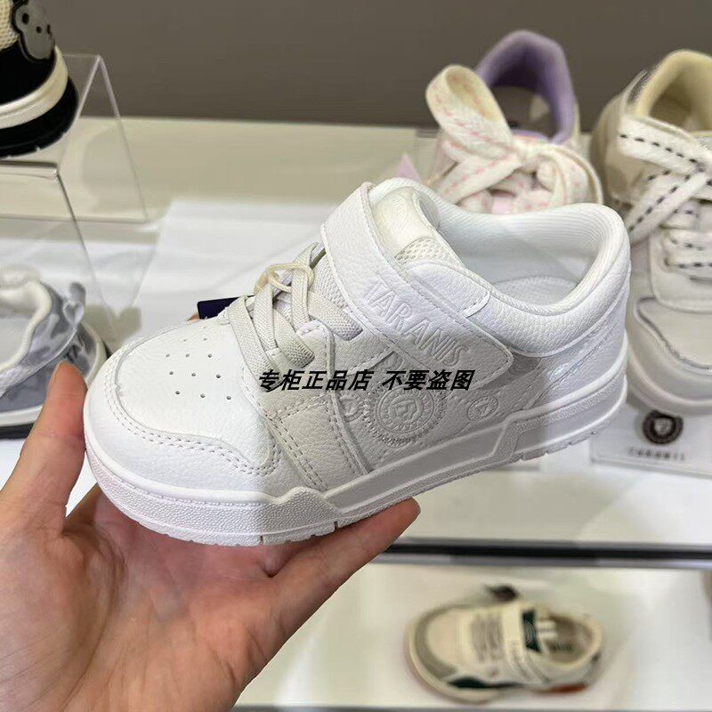 专柜正品泰兰尼斯秋季新款儿童百搭软底轻便舒适超迁校园板鞋