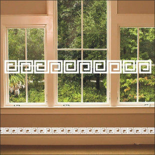 回字格 中式风格腰线 古典花边 复古回字墙贴 墙边角线玻璃橱窗贴在类目 家居饰品, 贴饰, 墙贴中 - 来自Buy2taobao.com提供专业的淘宝代购服务