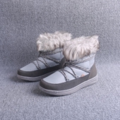 女士雪地靴户外软底保暖雪地棉中帮东北雪地运动鞋 抗寒 30°C冬季