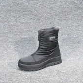 女子雪地靴东北户外防水防滑棉鞋 欧洲冬季 加厚保暖女靴 30° 抗寒