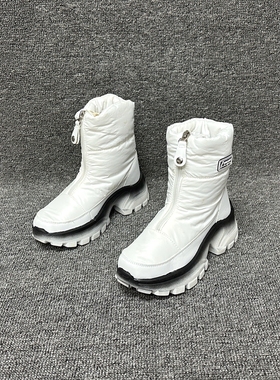 抗寒-30deg冬季女子雪地靴东北户外防水防滑棉鞋加厚女靴防寒棉鞋