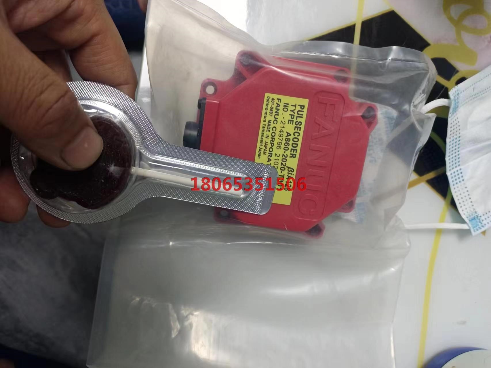 没开封发那科编码器!A860-2020-T301