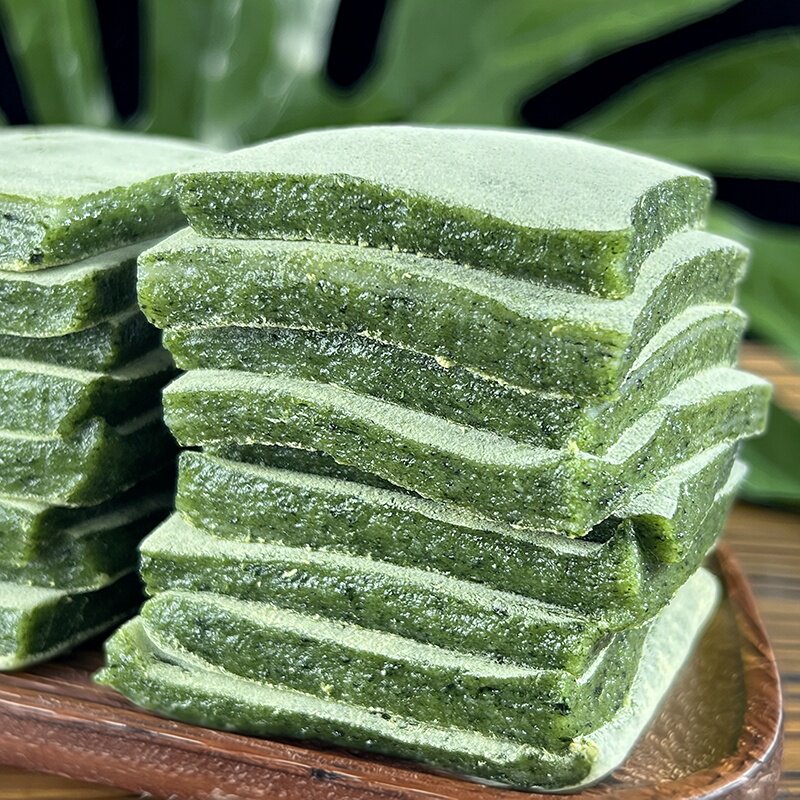 宁波特产艾草麻糍传统手工现做艾青艾叶青团糯米糕点心乌饭糍粑
