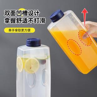 凉壶高温冷果水壶大容量水汁茶壶耐冷水杯冰箱冷藏冷泡壶