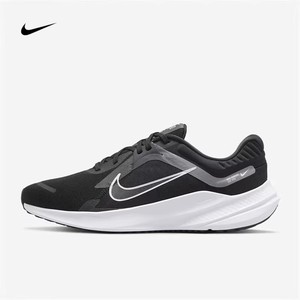 Nike耐克QUEST 5男子网面透气轻便缓震飞线运动跑步鞋 DD0204-001