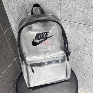 Nike/耐克 双肩包男女通用大容量透明休闲运动背包旅行包HV8920