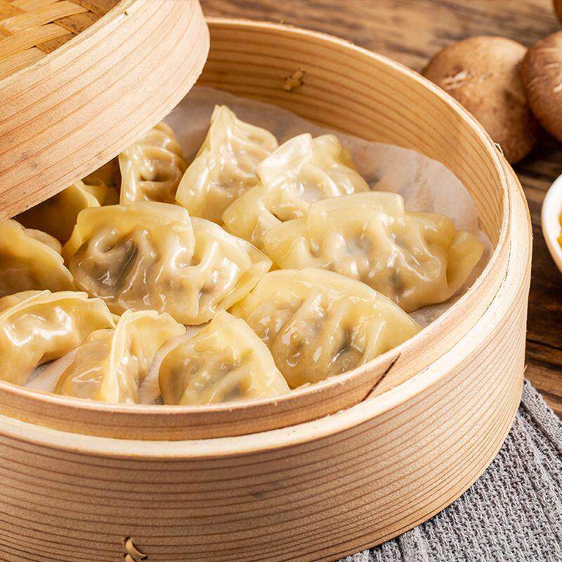 新品今三麦蒸饺煎饺玉米菌菇三鲜速冻食品早餐半成品儿童水饺商用