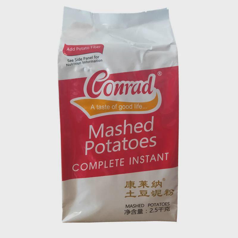 新货康莱纳原味土豆泥粉2.4kg桶装土豆泥方便速食西餐烘焙原料