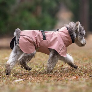 设计感狗狗雨衣宠物防水斗篷式 衣服小狗雨披透气户外遛狗中小型犬