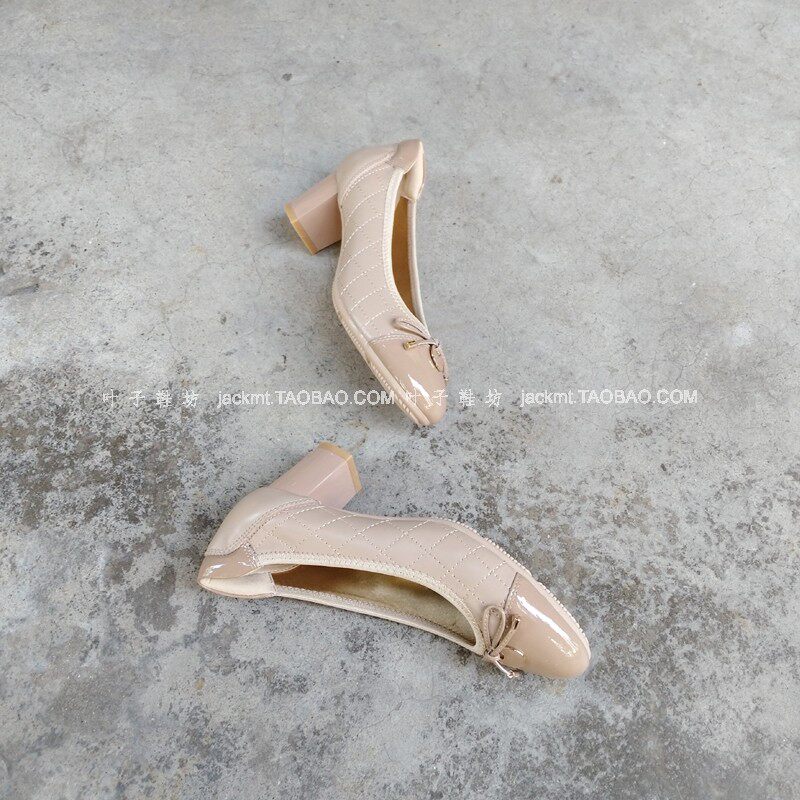 Sexy woman With Charming bow Autumn and winter new pattern Inside and outside Full leather High-heeled Single shoes Basic paragraphin the Women's Shoes, Low shoes  category - from Buy2taobao.com to provide professional Taobao agent buy service