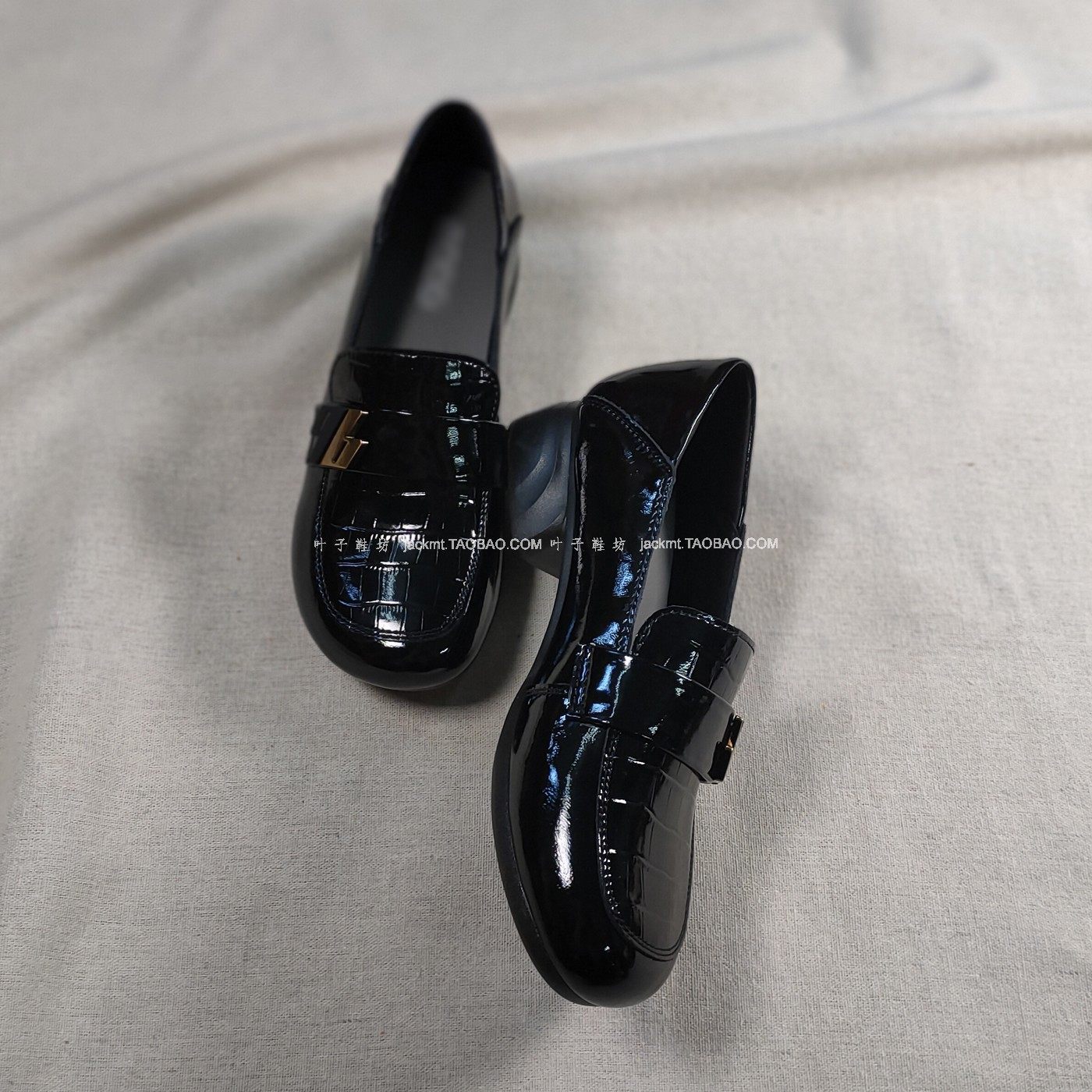 纯原！特！可奔跑暴走柔软沙发脚感软垫黑色真皮舒适粗跟鞋工鞋女,女鞋,浅口单鞋,淘宝优惠券,粉丝福利购,淘宝优惠卷