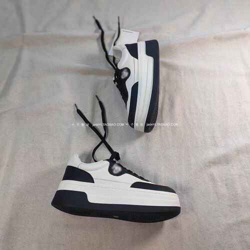 纯原！巨好穿！明星同款 时尚增高显瘦洋气厚底小白鞋百搭增高鞋