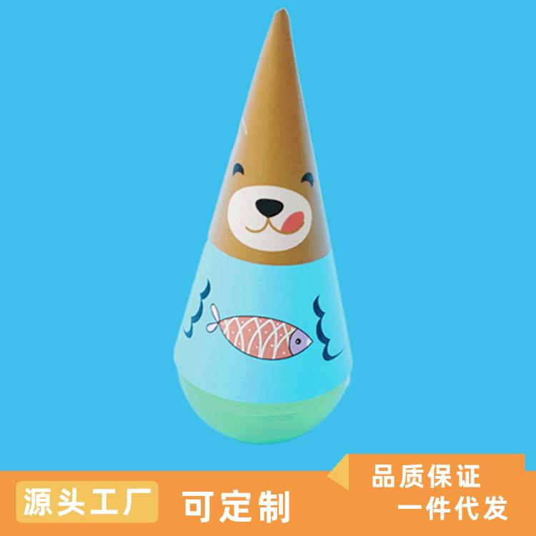 儿童科学实验幼儿园趣味自制不倒翁手工材料物理教玩具