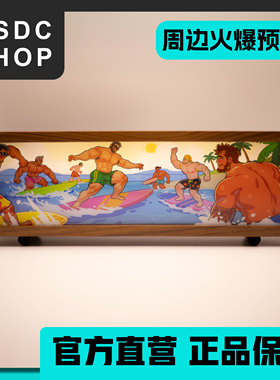 周边现货【DSDC SHOP】BadDaddy 冲浪 拍拍灯 氛围灯 实木 亚克力