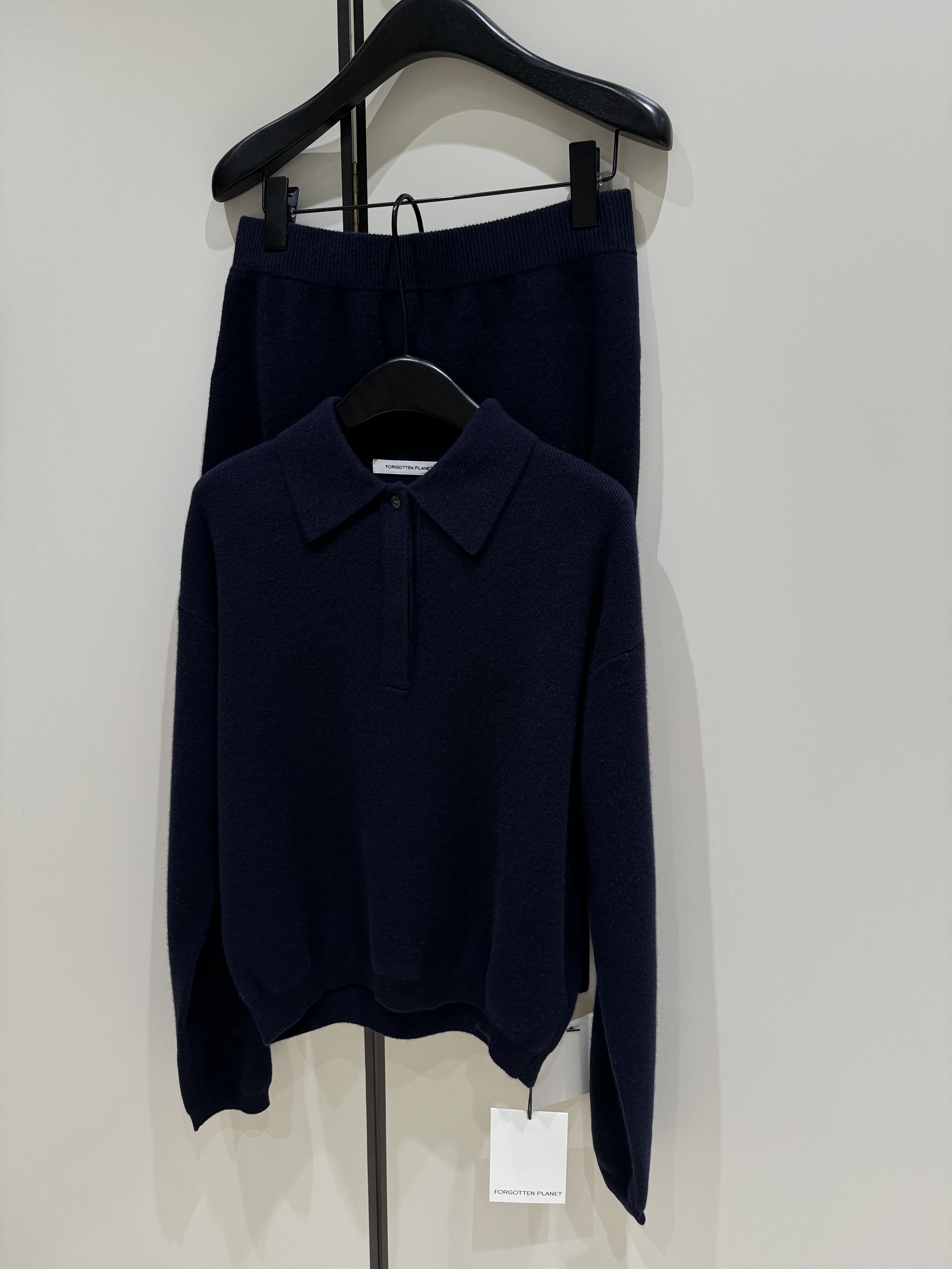 FP高品 极简 美丽奴纯羊毛 经典polo毛衣 慵懒 亲肤有筋骨