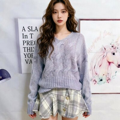 anyspoor专柜国内代购套头毛衣