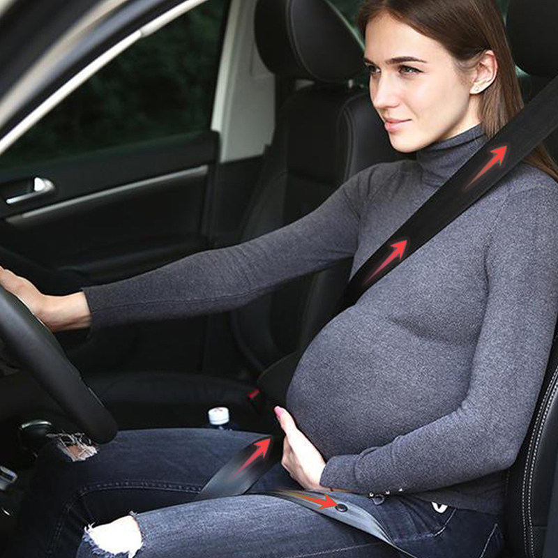 孕妇安全带汽车专用防勒肚怀孕开坐车保胎副驾车载固定托腹神器