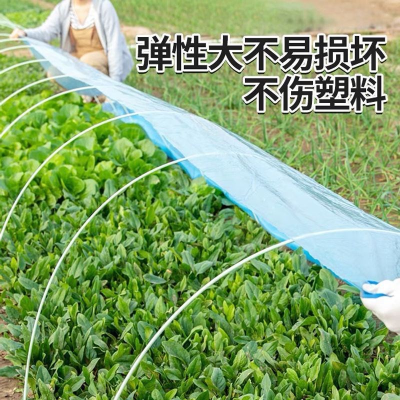 热销小拱棚支架玻璃纤维杆大棚骨架配件新型搭棚架子种菜棚架拱垒