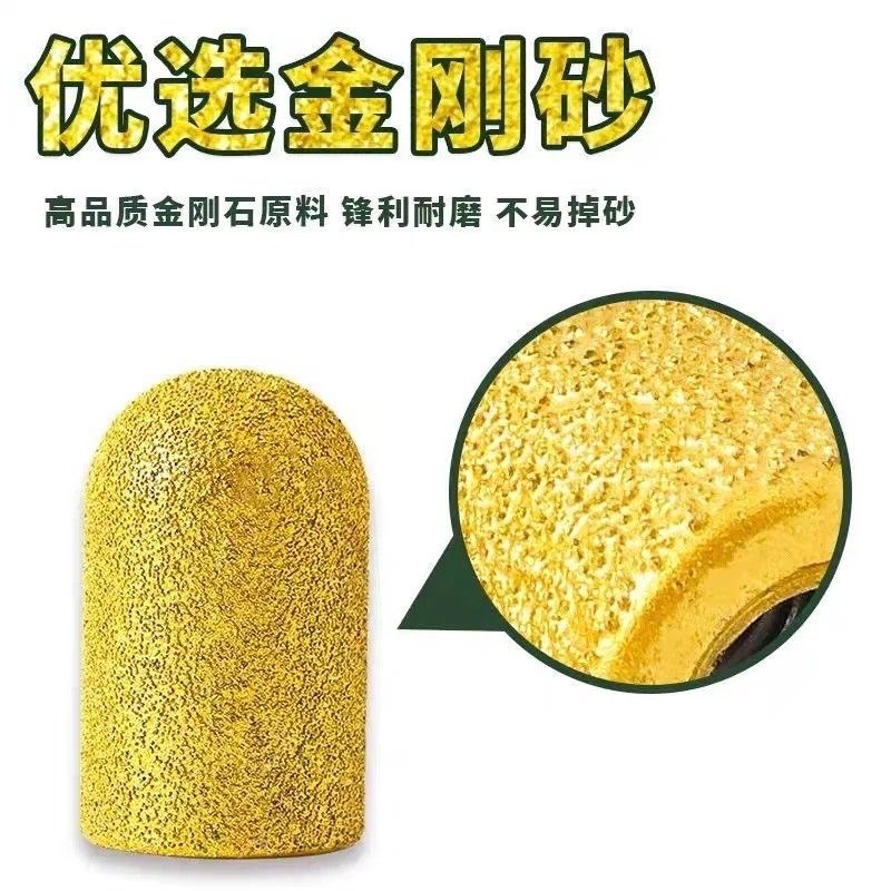 热销线盒圆角磨头瓷砖岩板倒角修边扩孔打磨神器线盒圆角开孔器磨