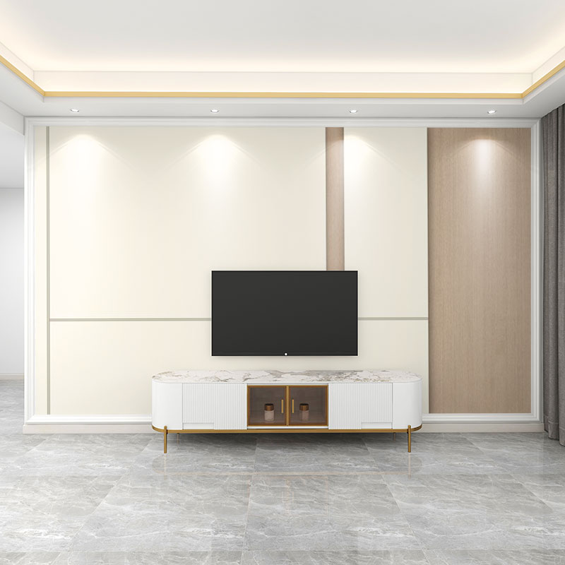 热销壁纸3d立体现代简约奶油风电视背景墙壁布客厅壁纸8d卧室墙布