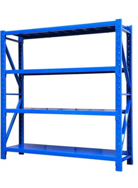 热销盛花SH仓库重型货架2000*2000*600四层单层承重600公斤绿色