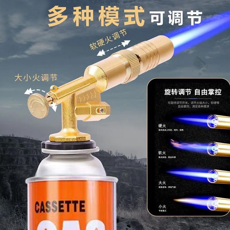 热销户外便携式电子打火器点火器高温火焰枪烧毛烧烤焊接工具点火