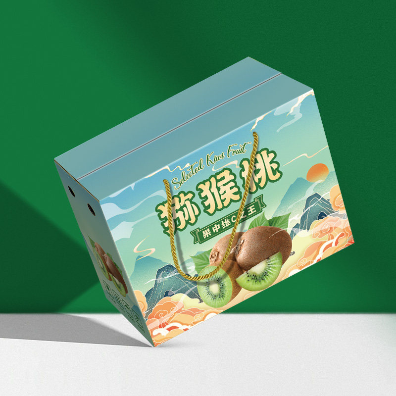 热销软枣猕猴桃10斤包装盒礼盒眉县徐香礼品盒空盒黄心奇异果纸箱