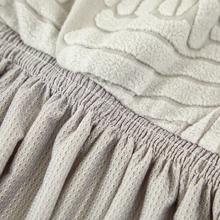 热销直排无扶手沙发套全包万能套四季通用型裙边沙发床套可折叠防