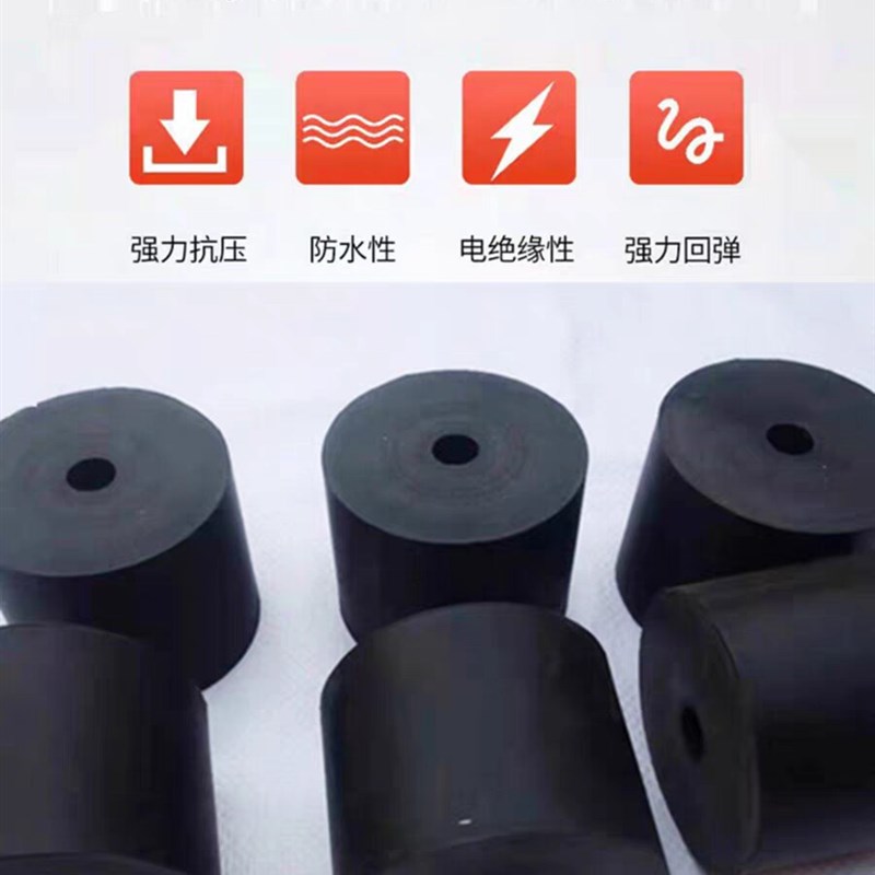 热销振动筛配件葫芦橡胶弹簧流化床减震垫鼓形橡胶减震器避震垫橡