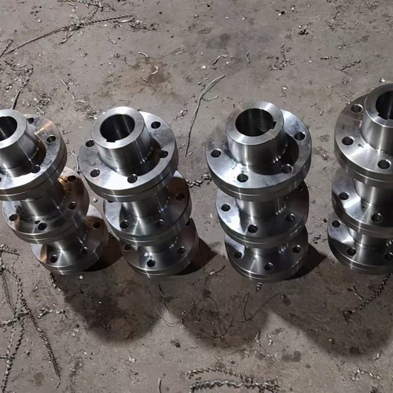 热销电机轴盘电机风叶连接盘法兰盘凸缘器钢性联接器冷却塔水塔联