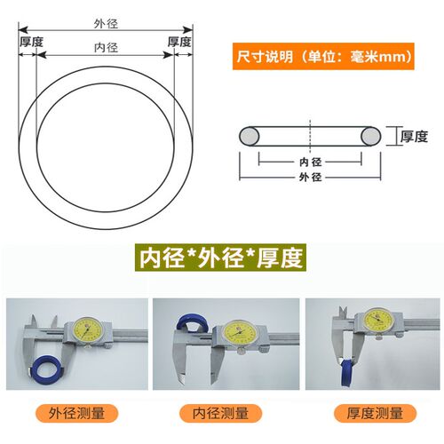 热销Y型轴用孔用聚氨酯绿色液压油封活塞杆密封圈YA-12/16/18/20/