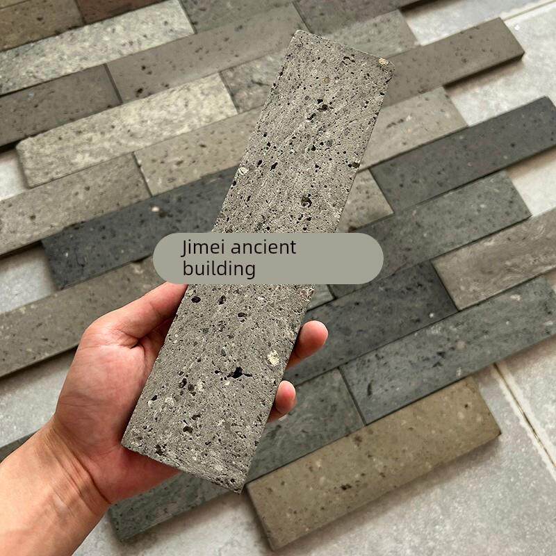 热销青砖墙砖中式古建砖土窑黏土青砖切片老砖片彷古外墙砖窑变青