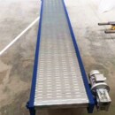 热销链板输送机爬坡上料 链板传送带 链板输送带链板流水线