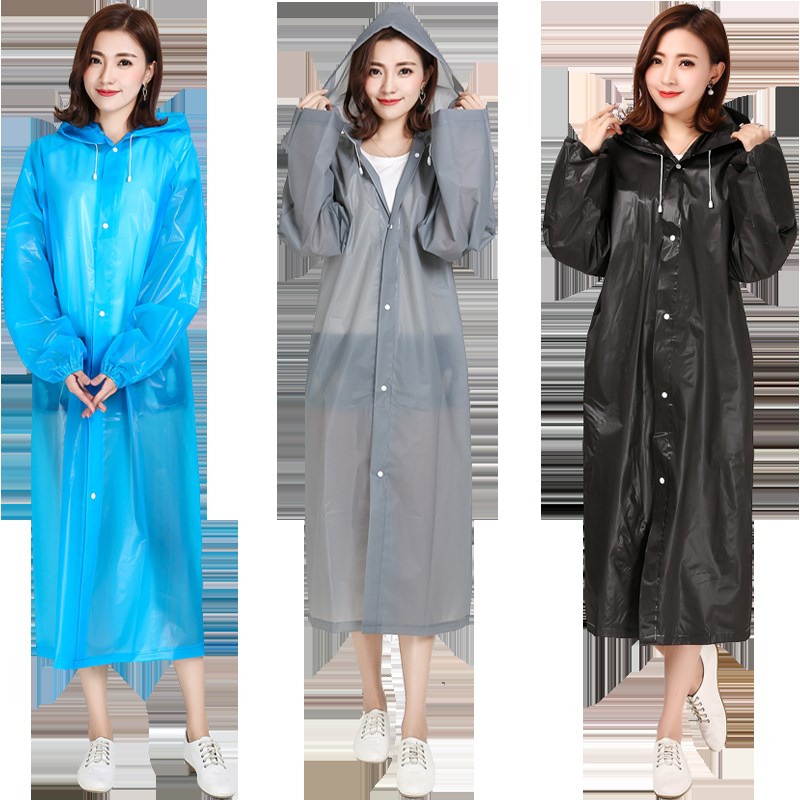 热销雨衣加厚成人男女一次性外套长款便携雨披儿童防暴雨全身骑行
