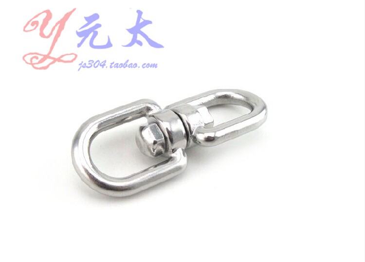 热销304不锈钢旋转环/万向环/8字环/链条扣环/索具配件M16
