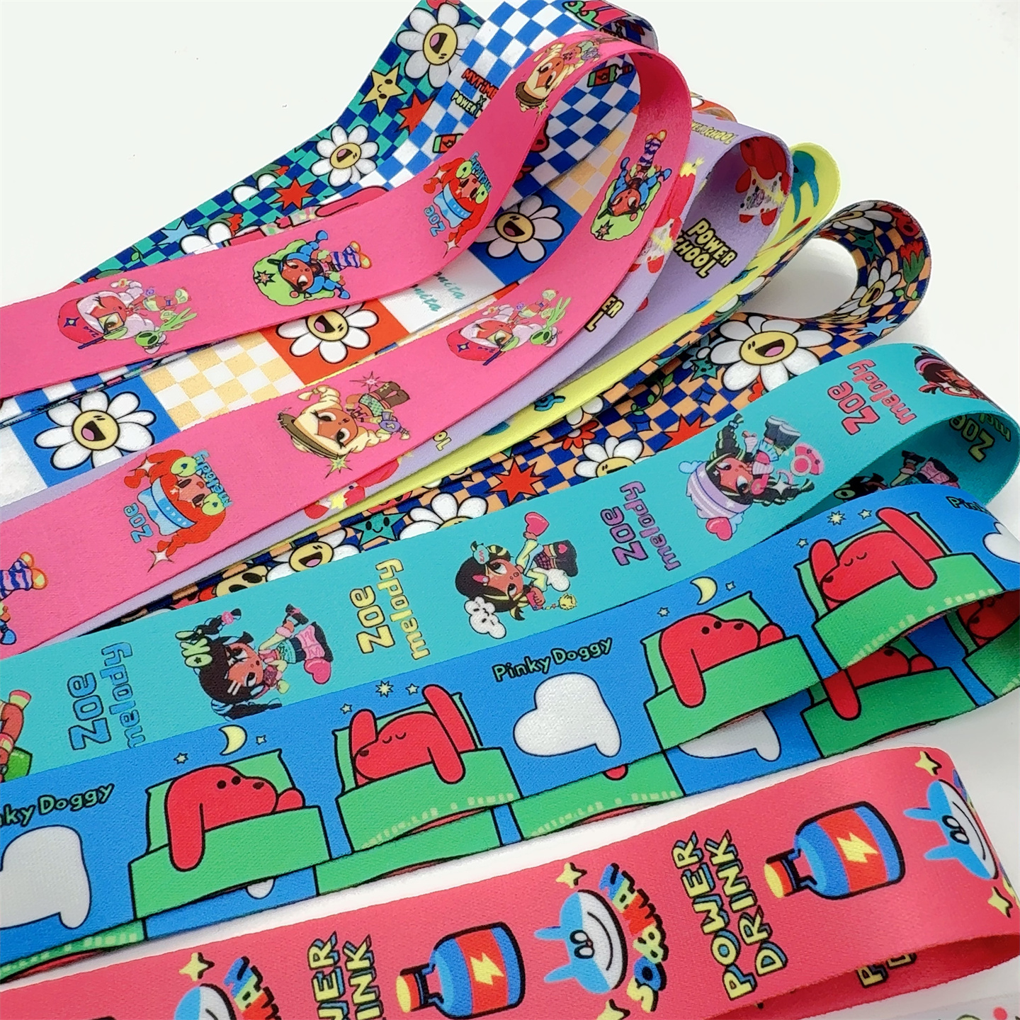 30mm加厚绳柔软舒适手机绳可爱加宽挂绳MYTIMELAB摩太潮玩材料绳