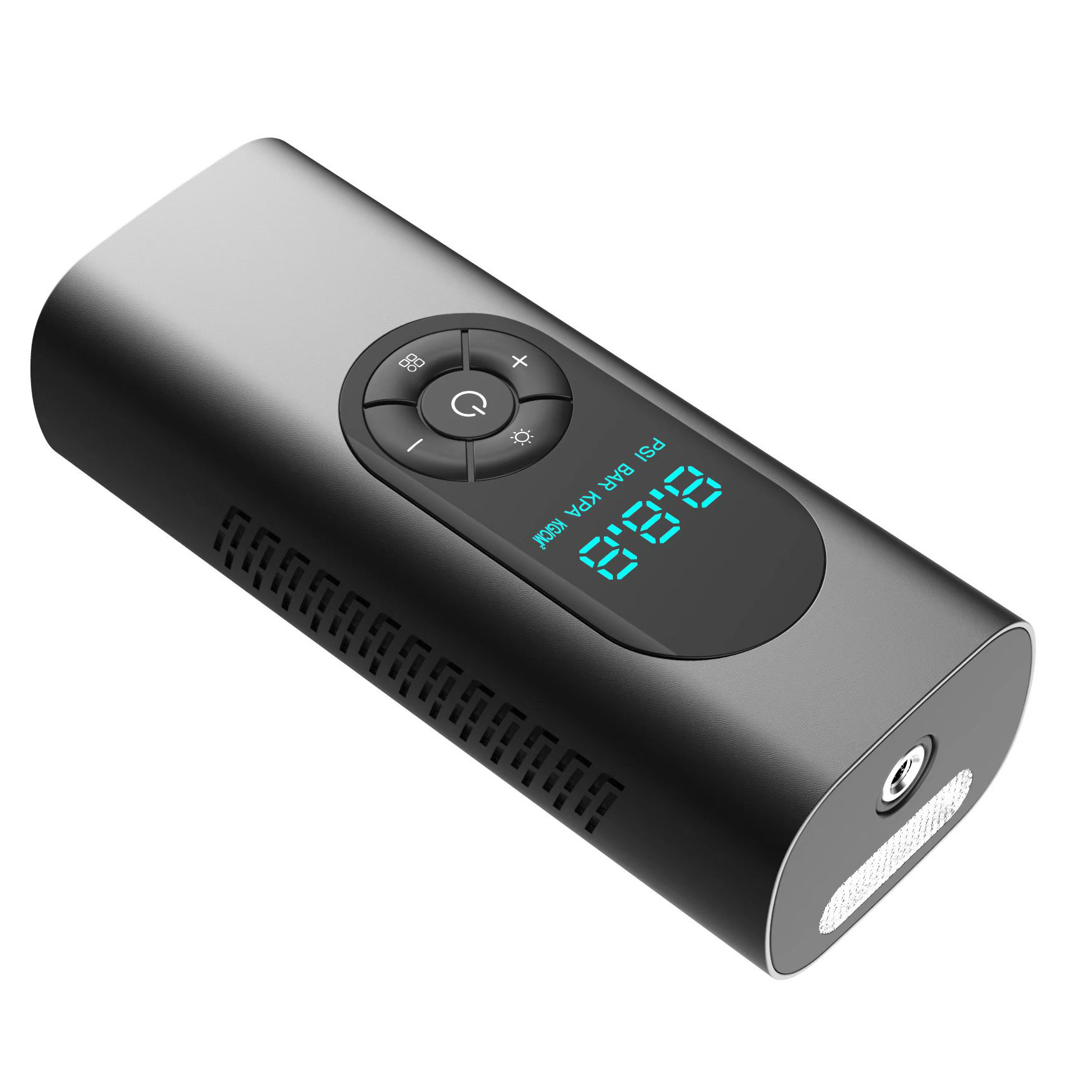 便携式迷你自行电动轮胎打气筒气泵手持无线充电数显车载充气泵