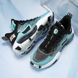 DUKE+DEXTER篮球鞋男款官网正品 运动鞋男减震 学生实战球鞋