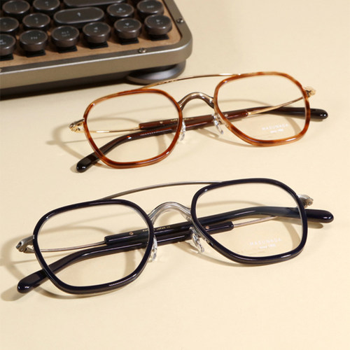 MASUNAGA/增永眼镜 GMS115日本手纯工眼镜框钛合金近视光学眼镜架 - 封面